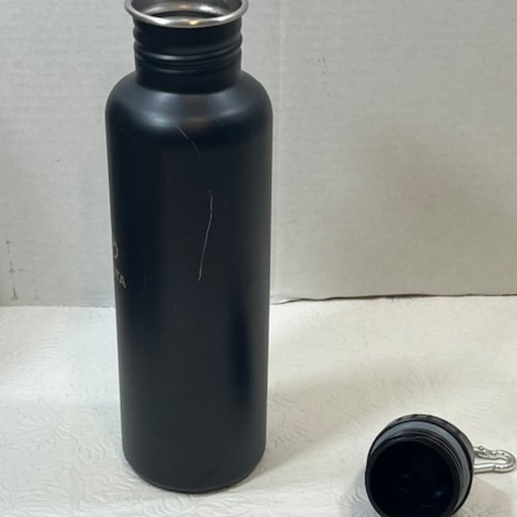 Black Matted Toyota of Tampa Bay Aluminum Water Bottle 24 oz - Picture 9 of 12